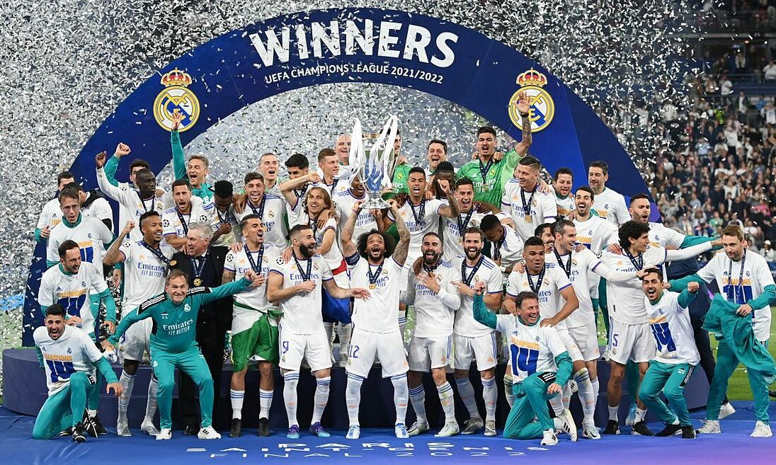 Real Madrid giành chức vô địch Champions League lần thứ 14 trong lịch sử.