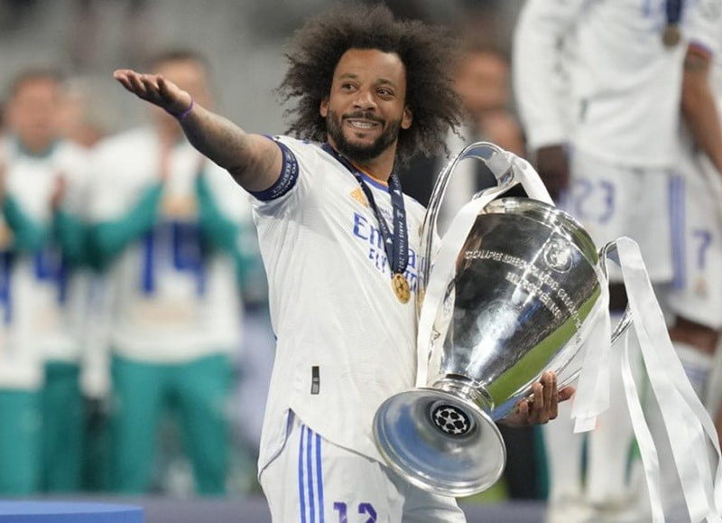 Marcelo có nhiều danh hiệu với Real Madrid